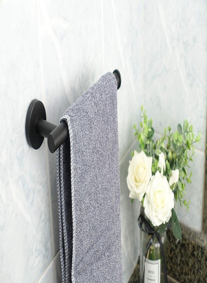 LUXIUR Towel Hanger for Wash Basin, Bathroom and Kitchen Sink Stand, 304 Grade Stainless Steel Towel Ring, Napkin Holder, Matte Black - Image 5